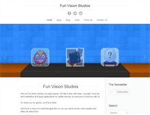 Tablet Screenshot of funvisionstudios.com